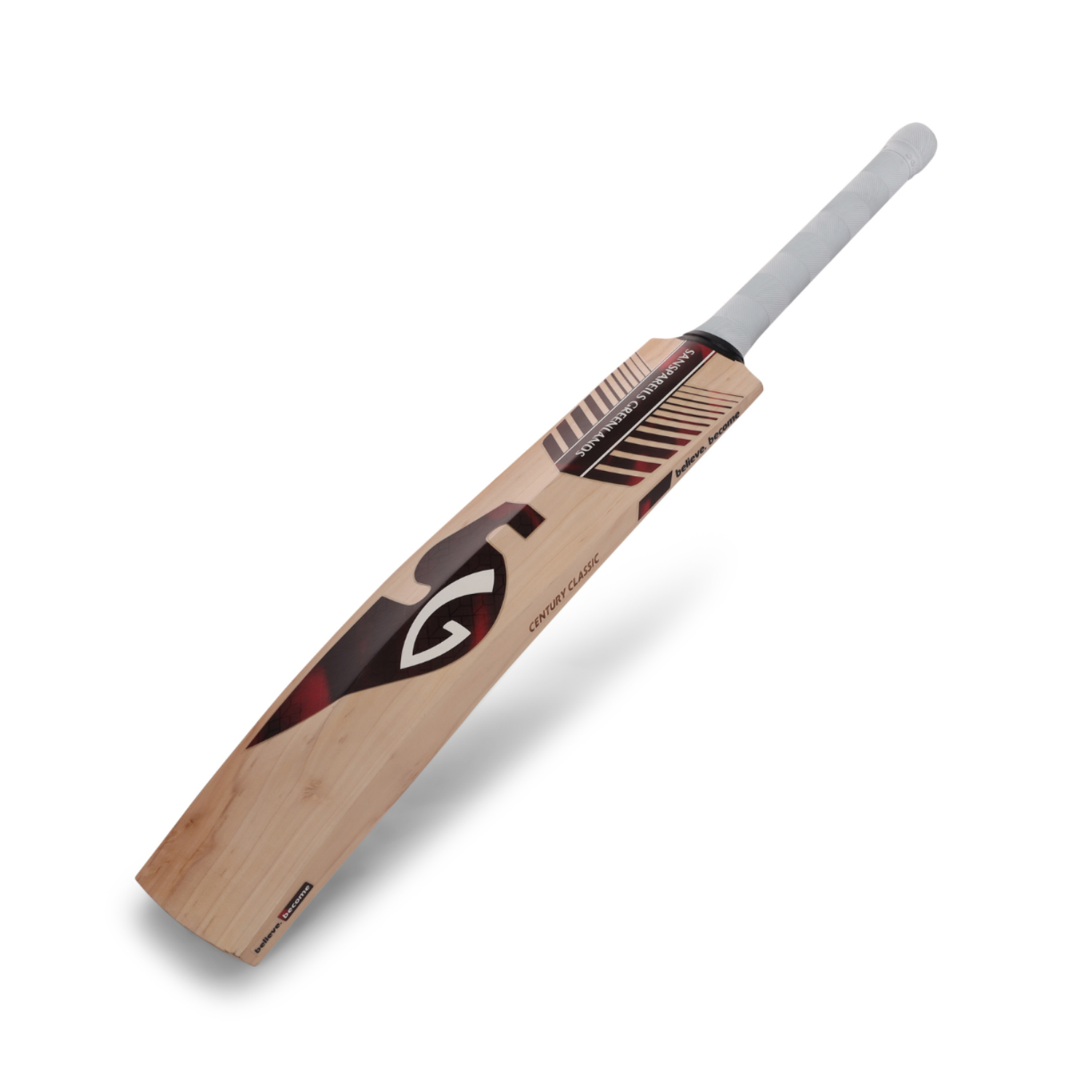 SG Century Classic English Willow Cricket Bat – Premium Professional Cricket Bat JR SPORTING GOODS INC