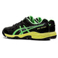 ASICS Gel Peake Cricket Rubber Shoes – Black & Lime | High Grip & GEL Cushioning