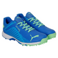 PUMA 22 FH VK Bluemazing/Elektro Green Cricket Rubber Shoes – High Performance Cricket Footwear JR SPORTING GOODS INC
