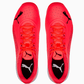 PUMA 22 FH FIERY CORAL/BLACK/POPPY RED CRICKET RUBBER SHOES - UK 12 / US 13 jrsportinggoods.com