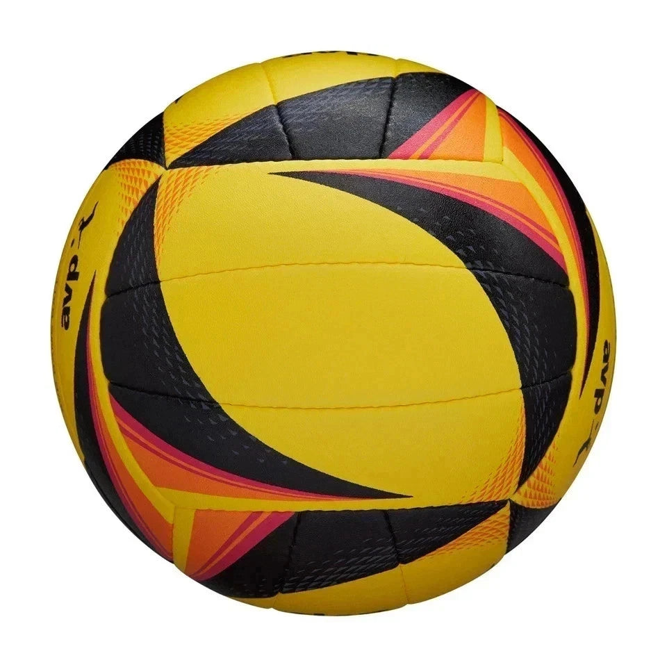 Wilson AVP OPTX Official Beach Volleyball Tour Match Game Ball - Black/Yellow JR SPORTING GOODS INC