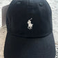 Polo Ralph Lauren Classic Sport Cap Black White Unisex Adjustable Baseball Hat JR SPORTING GOODS INC