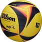 Wilson AVP OPTX Official Beach Volleyball Tour Match Game Ball - Black/Yellow JR SPORTING GOODS INC